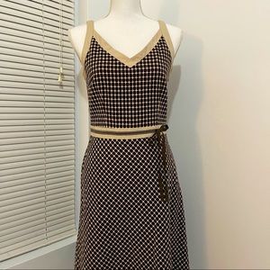 Ann Taylor Loft A line brown dress size 6